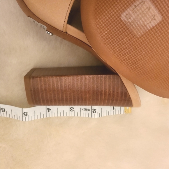 New Schutz Hollie Lace Up Stacked Chunky Heels - Picture 7 of 7